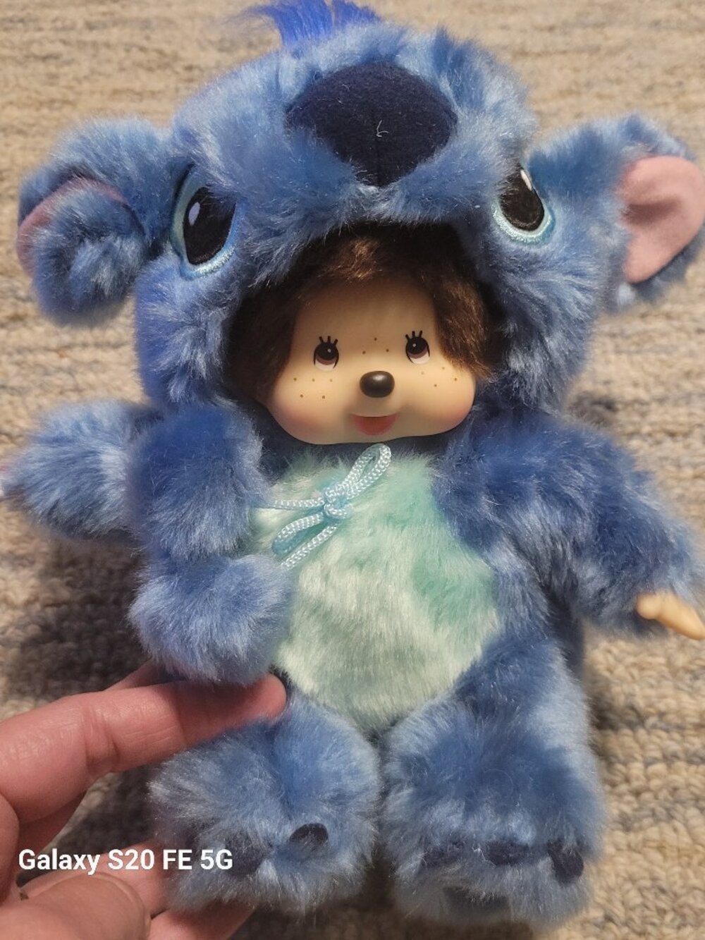 Mengagiai  Walkerbaby Dressed as Stitch